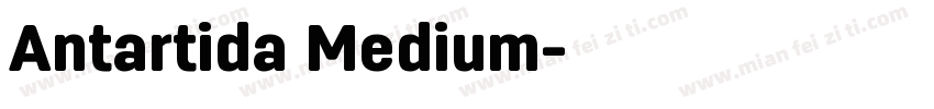 Antartida Medium字体转换